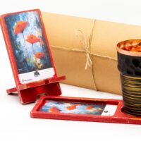 استند موبایل و زیر لیوانی