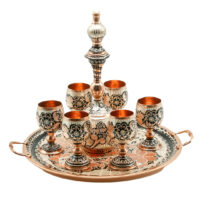 سرویس تنگ، جام الماس تراش و سینی