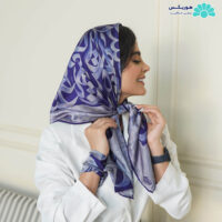 روسری مدل عشق سرمه‌ای