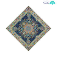 ترمه سرمه‌ای (۹۷×۹۷ سانتی‌متری)