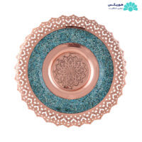 بشقاب شبکهبری (۲۰ سانتیمتری) فیروزه کوب