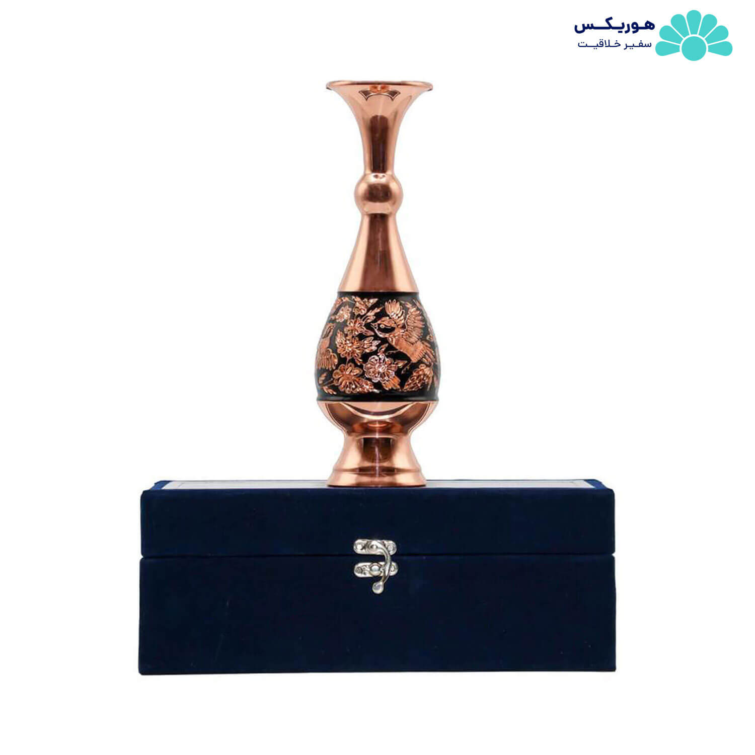 گلدان صراحی (۲۰ سانتیمتری) الماس تراش - تصویر 2