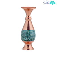 گلدان صراحی (۱۶ سانتی‌متری) فیروزه کوب