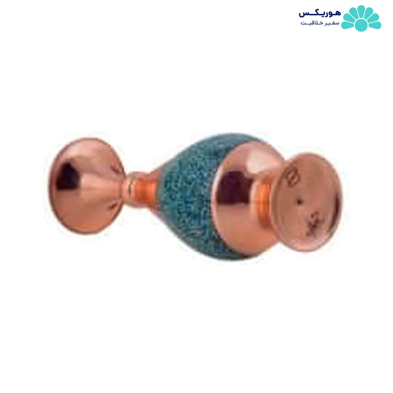 گلدان صراحی (۲۰ سانتیمتری) فیروزه کوب - تصویر 2