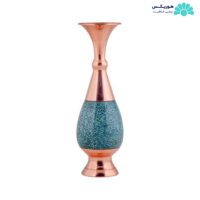 گلدان صراحی (۲۵ سانتی‌متری) فیروزه کوب