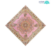 ترمه صورتی (۹۷×۹۷ سانتی‌متری)