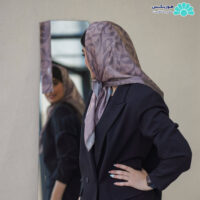 روسری مدل عشق کرم