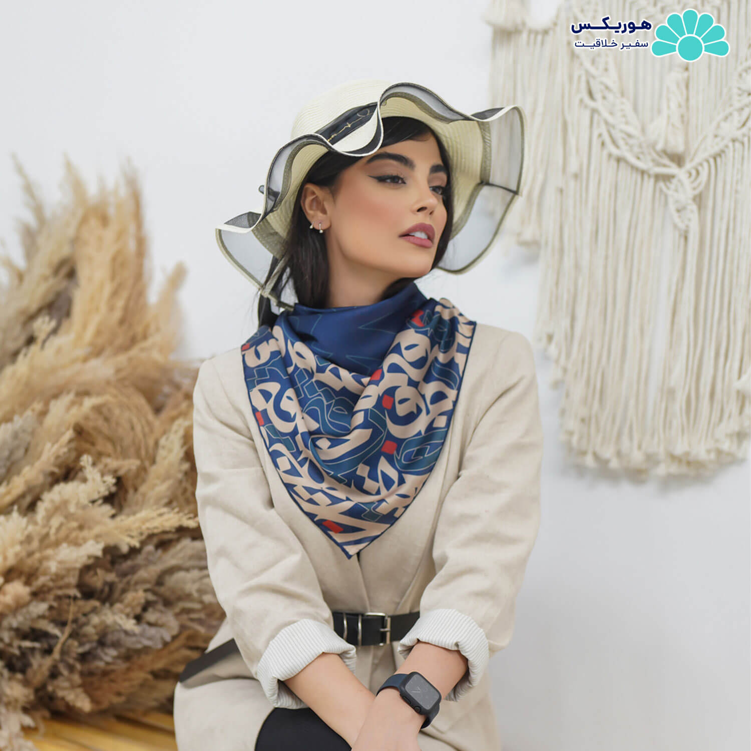 روسری مدل سفیر - تصویر 2